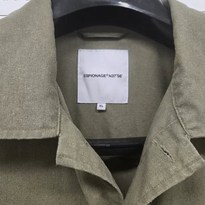 [BUNJANG] Espionage M43 Linen Shirt Olive XL / 에스피오나지 m43 린넨셔츠 올리브 XL 판매