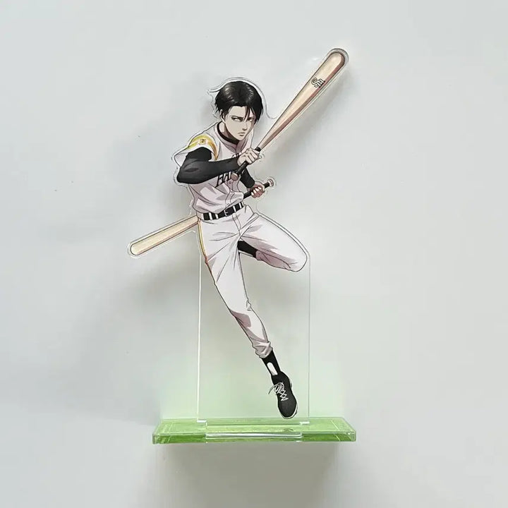 [BUNJANG] Attack on Titan Levi Softbank Baseball Acrylic Stand / 진격의 거인 진격거 리바이 소프트뱅크 야구 아크릴