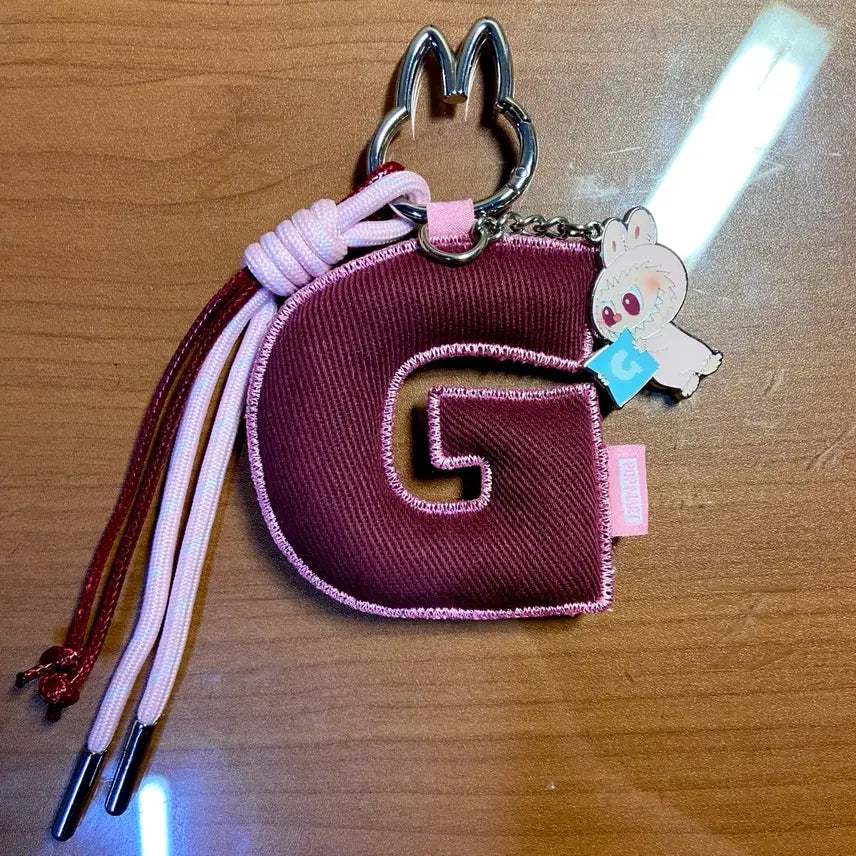 [BUNJANG] POP MART Labubu The Monsters Secret Password Series G Alphabet Keychain / 팝마트 라부부 더몬스터즈 내 마음속 비밀번호 시리즈 G 알파벳 키링