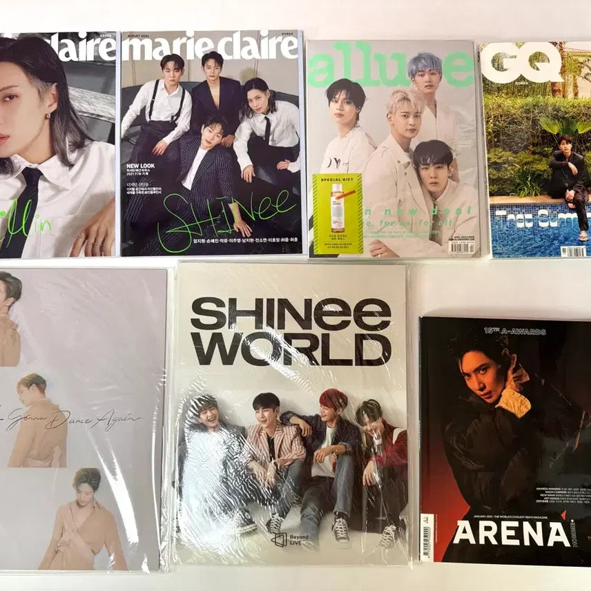 [BUNJANG] SHINee Photobook Magazine Set / 샤이니 화보 잡지 세트