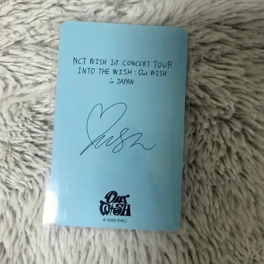 [BUNJANG] NCT WISH Yushi Our Wish EC Limited Photocard / 엔시티위시 일투 아워위시 6천엔 이상 유우시 포카 엠디 온라인 EC 한정