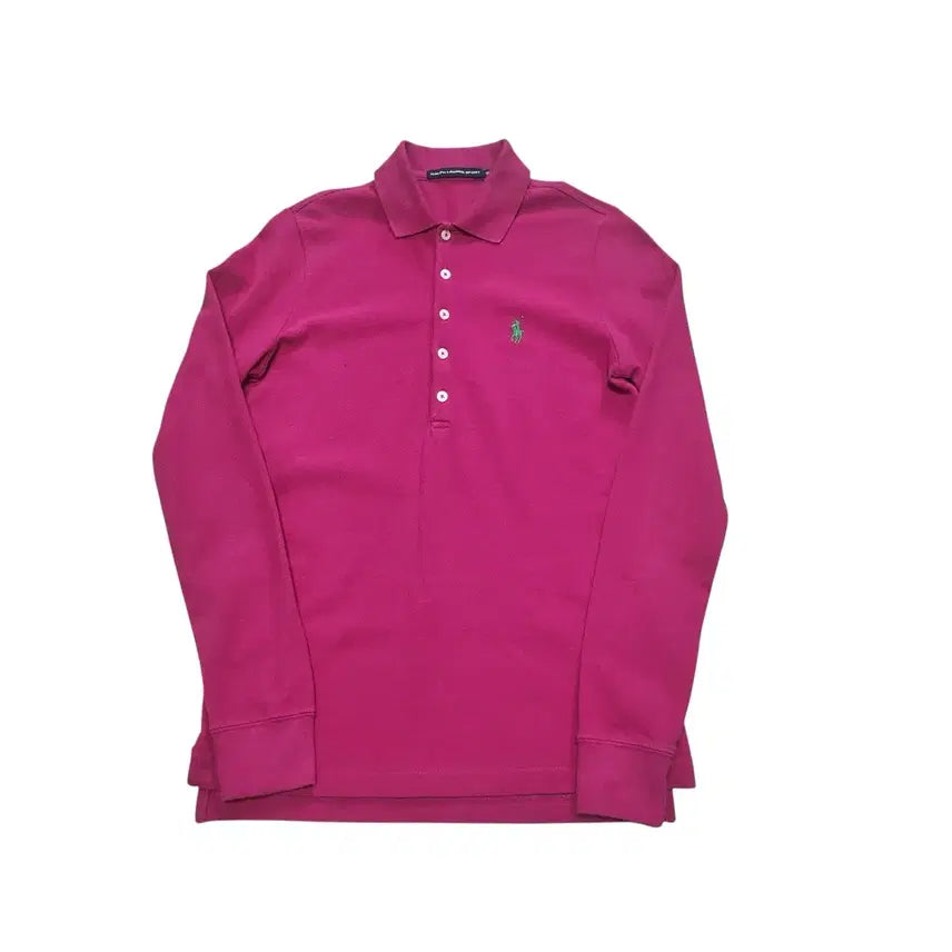 [SOLD OUT] 폴로 롱슬리브 폴로티 XS 핫핑크