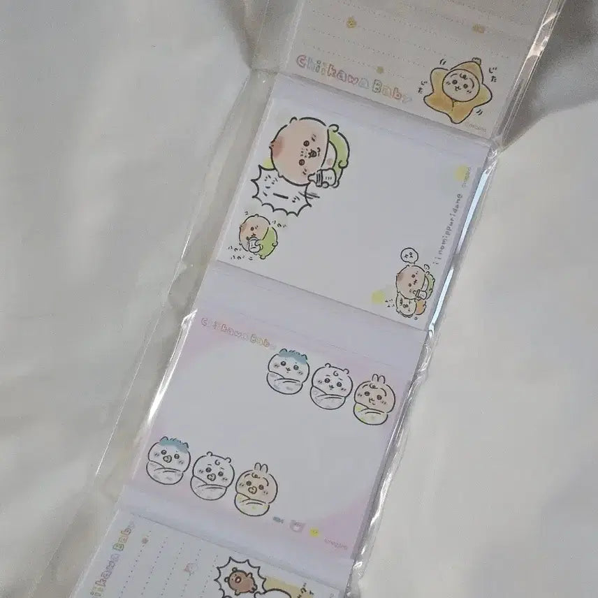 [BUNJANG] Chiikawa Market Baby Series Memo Pad Usagi / 치이카와 마켓 베이비 시리즈 메모지 별 우사기 팝니다.