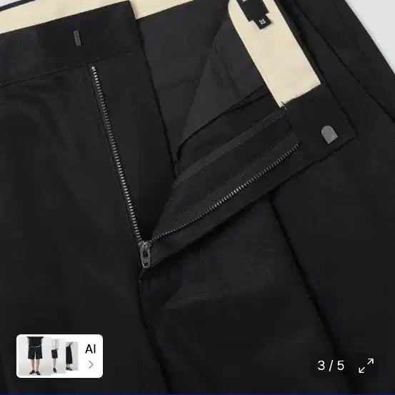 [SOLD OUT] 무신사 스탠다드 롱버뮤다 팬츠 블랙