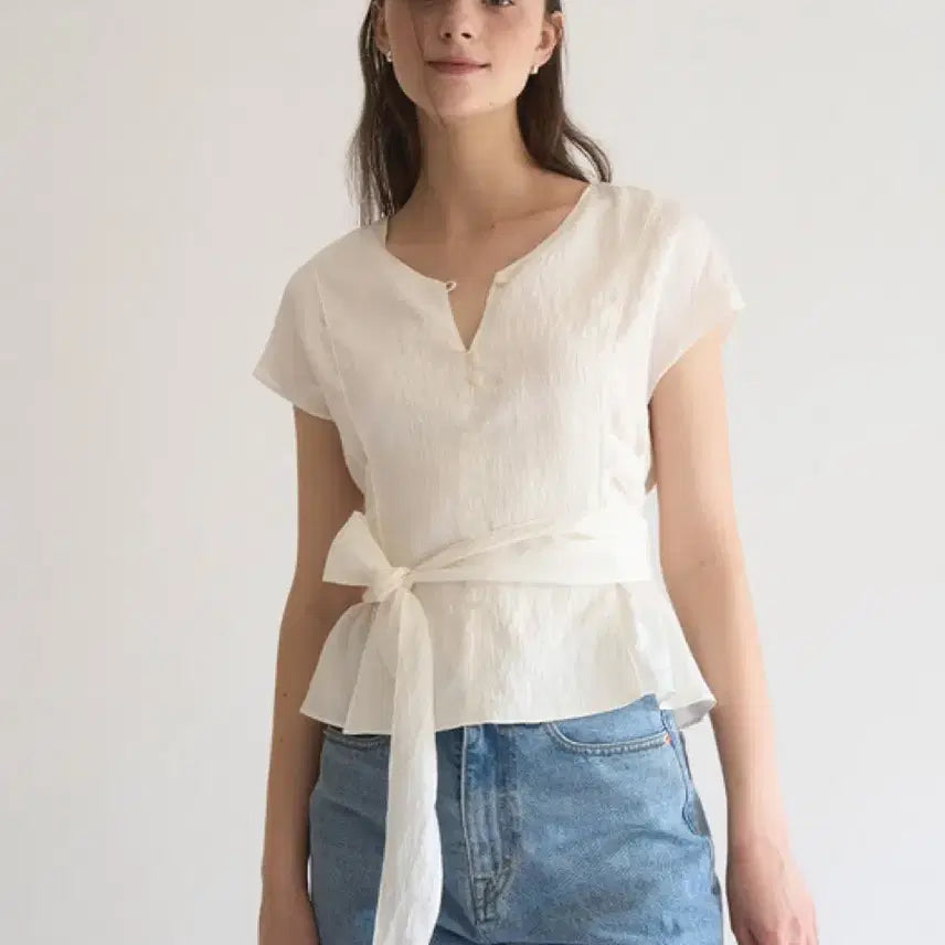 [SOLD OUT] 쟈습 Torso Layered Top 토르소 레이어드 블라우스