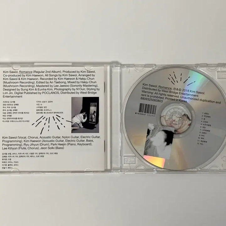 [BUNJANG] Kim Sawol Romance CD Album / 김사월 로맨스 cd 음반