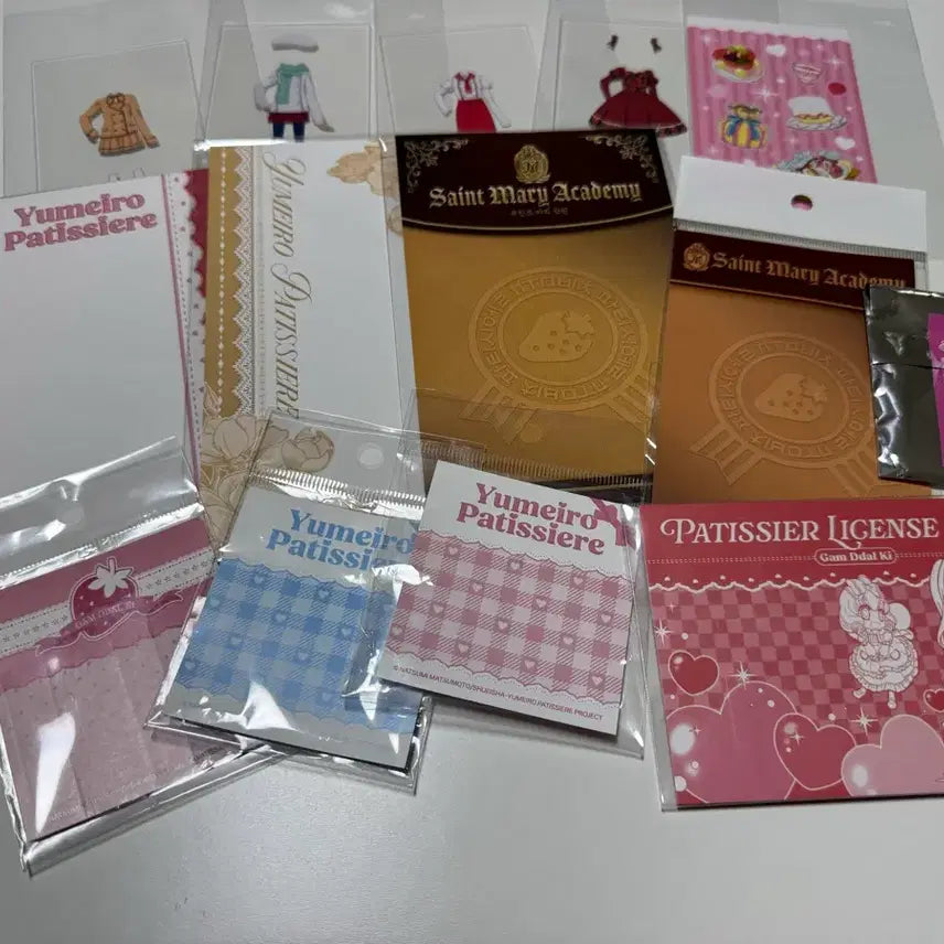 [BUNJANG] Dreamtale Baking Club (Yumemile! Paris) Bundle Set / 꿈빛파티시엘 개봉전시 일괄