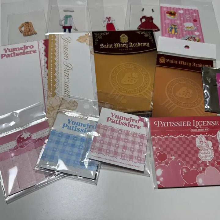 [BUNJANG] Dreamtale Baking Club (Yumemile! Paris) Bundle Set / 꿈빛파티시엘 개봉전시 처분 일괄