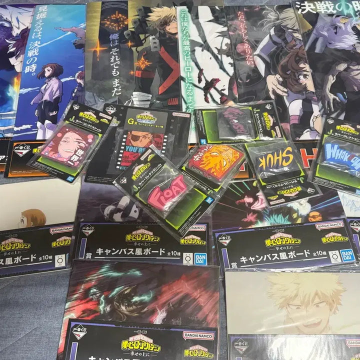 [BUNJANG] My Hero Academia Ichiban Shoji Lower Tier Bundle Set / 나히아 쿠지 하위상 일괄