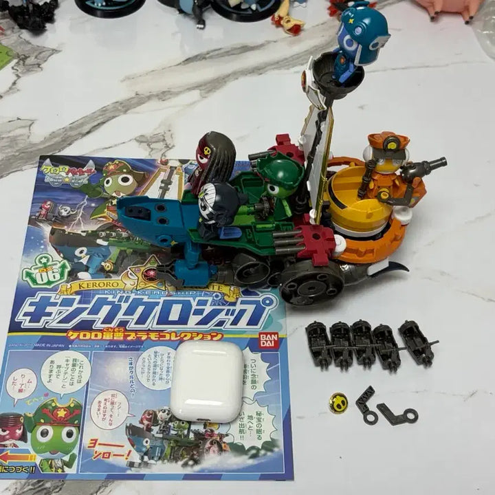 [BUNJANG] Keroro Plamodel DX06 King Keroro Ship / 케로로 프라모델 DX06 킹게로쉽
