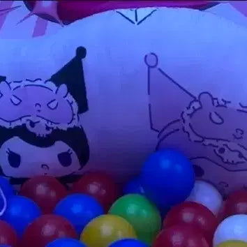 [BUNJANG] Sanrio Kuromi Body Pillow Cushion 100cm / 정품) 쿠로미 바디필로우 베개 쿠션 100cm
