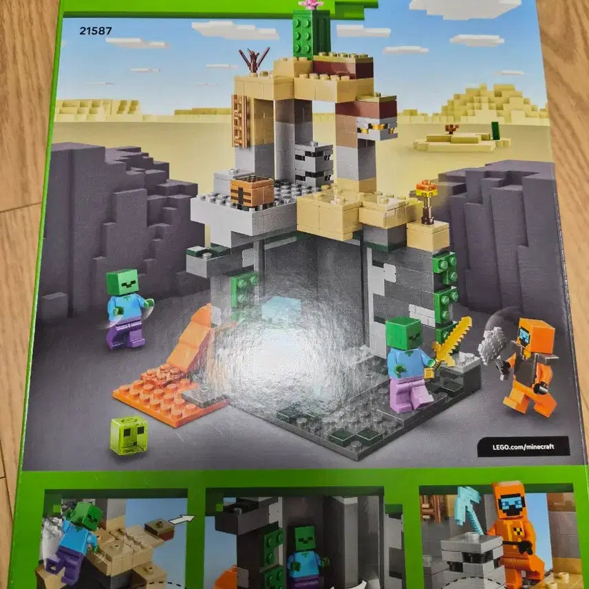 [BUNJANG] LEGO Minecraft The Zombie Dungeon 21242 / 레고 마인크래프트 좀비 던전 21587
