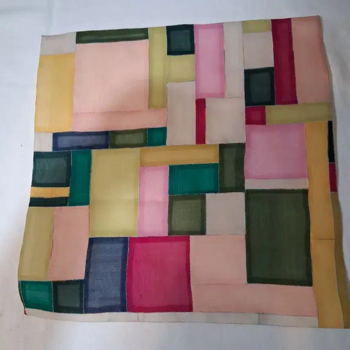 [BUNJANG] Artist Made Oxa (Myeongju) Jogakbo / 작가작품 옥사(명주)조각보