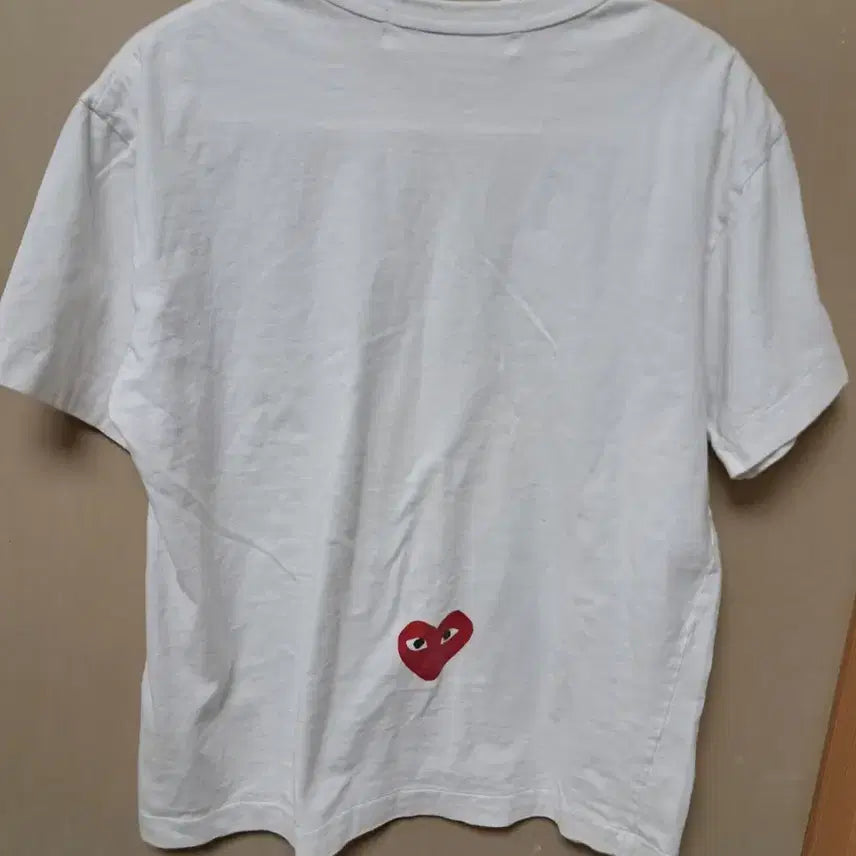 [SOLD OUT] 정품 한정판 꼼데가르송 플레이 나이키 콜라보 반팔티  L(95~100)