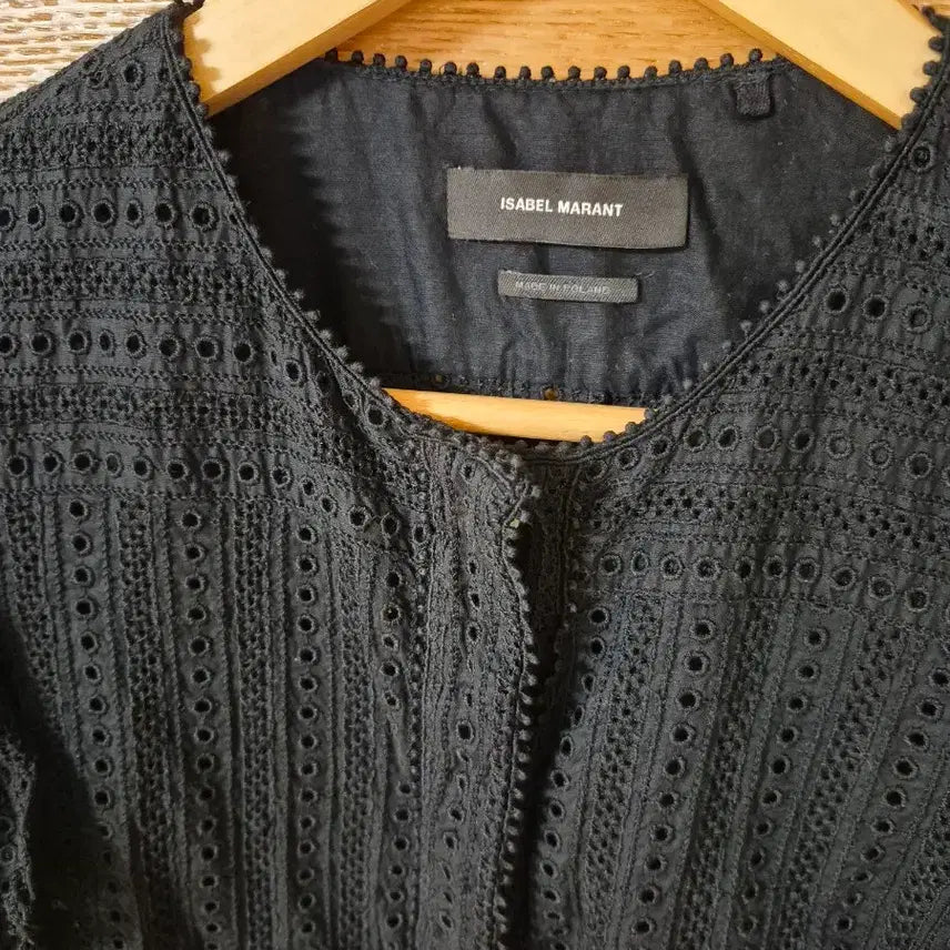 [BUNJANG] Isabel Marant Black Lace Blouse / 이자벨마랑 레이스 블라우스 블랙