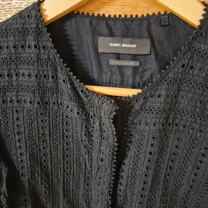 [BUNJANG] Isabel Marant Black Lace Blouse / 이자벨마랑 레이스 블라우스 블랙