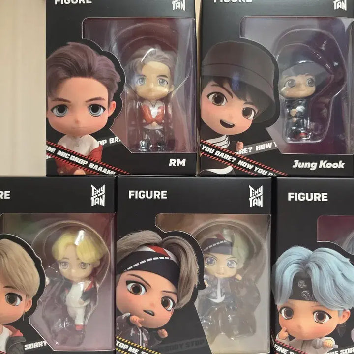 [BUNJANG] BTS TinyTan MIC Drop Official Figure Bundle Set / 방탄소년단(BTS) 타이니탄 마이크 드롭(MIC Drop) 공식 피규어