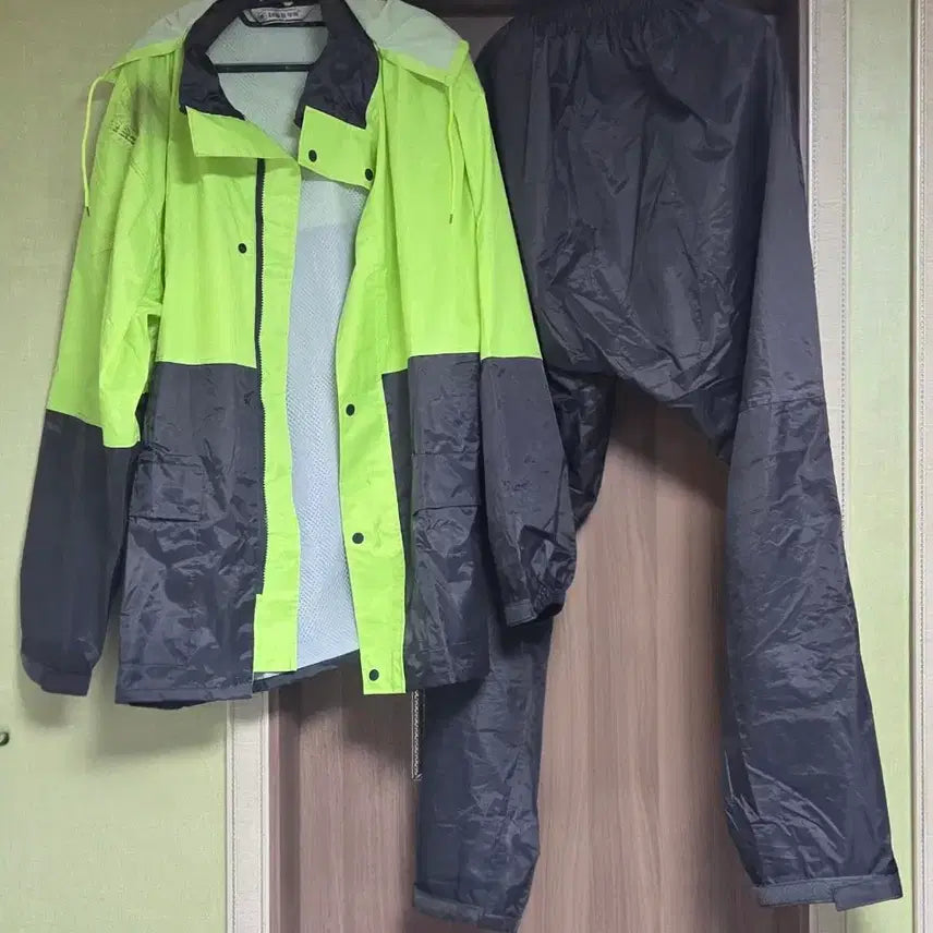 [BUNJANG] Swallow Brand Waterproof Rain Suit Set (Jacket/Pants) XXL SI-150 / 제비표 방수 우의 세트 (자켓/팬츠) XXL  SI-150