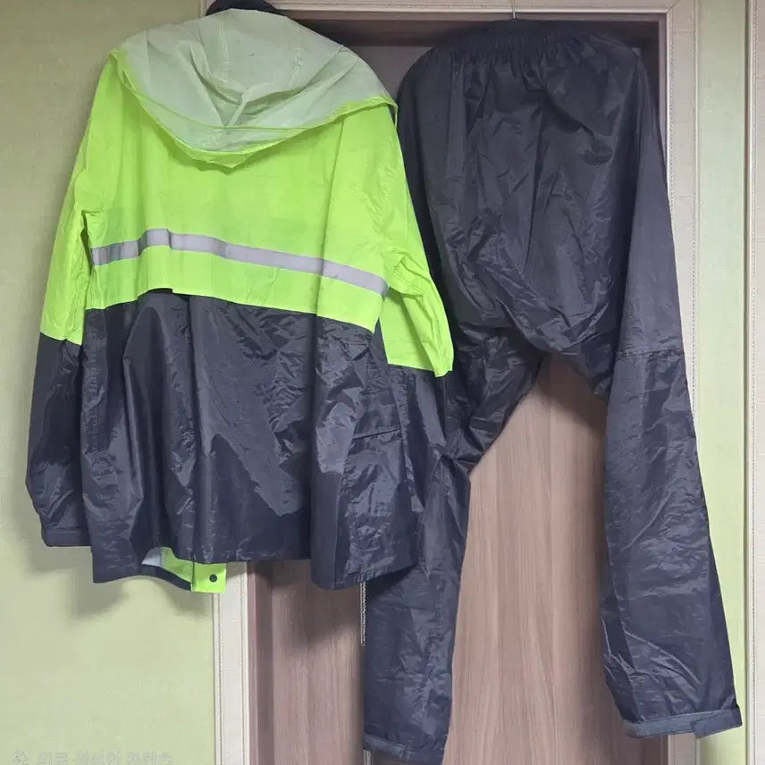 [BUNJANG] Swallow Brand Waterproof Rain Suit Set (Jacket/Pants) XXL SI-150 / 제비표 방수 우의 세트 (자켓/팬츠) XXL  SI-150