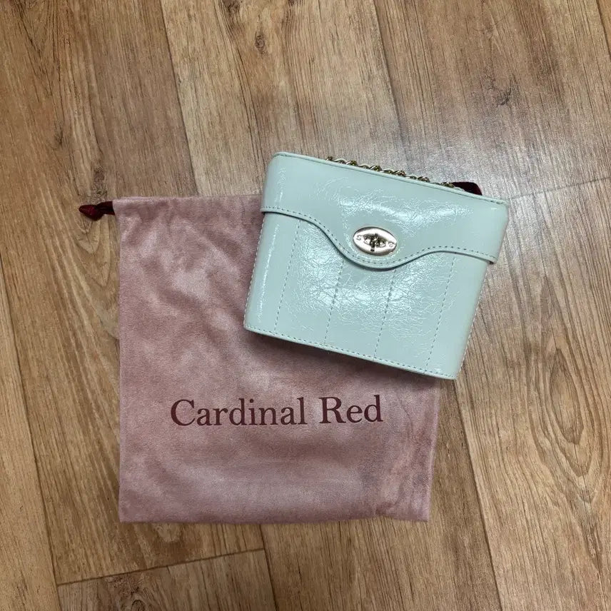 [BUNJANG] Cardinal Red Andy Bag White / 카디널레드 앤디백 화이트