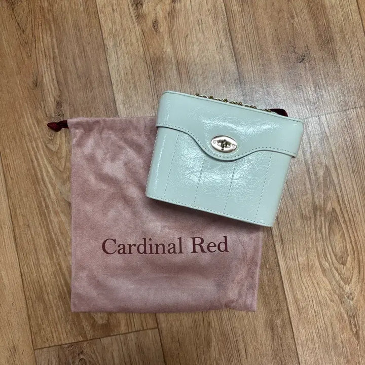 [BUNJANG] Cardinal Red Andy Bag White / 카디널레드 앤디백 화이트