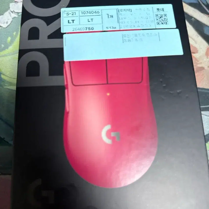 [BUNJANG] Logitech PRO X SUPERLIGHT 2 Pink Wireless Gaming Mouse / 로지텍 PRO X SUPERLIGHT 2 핑크