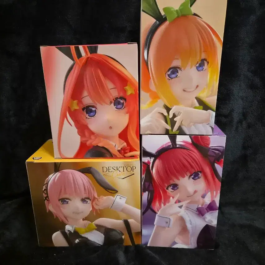 [BUNJANG] Taito Qposket The Quintessential Quintuplets Figure Set (4 Types) / 타이토 큐피 오등분의신부 피규어 4종 세트