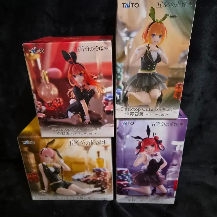 [BUNJANG] Taito Qposket The Quintessential Quintuplets Figure Set (4 Types) / 타이토 큐피 오등분의신부 피규어 4종 세트