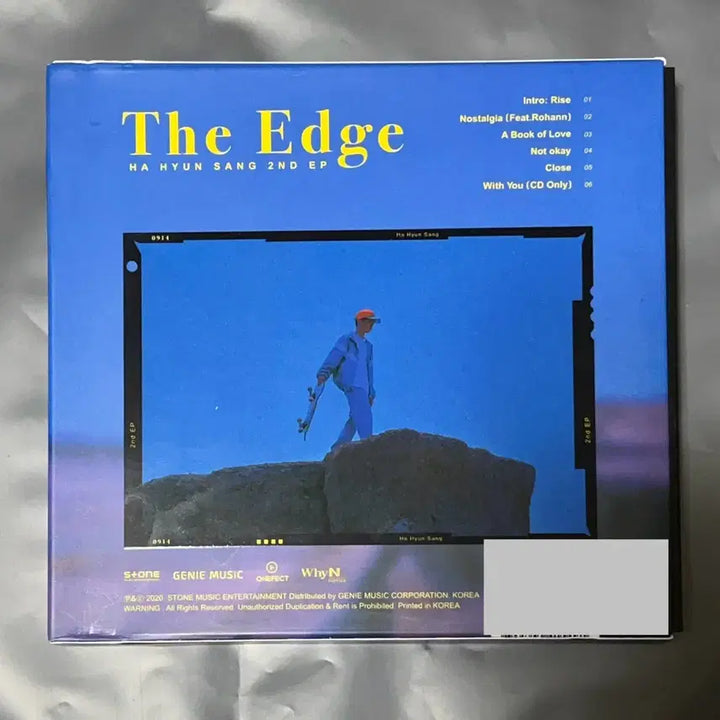 [BUNJANG] Ha Hyun Sang The Edge Album CD / 하현상 디엣지 The Edge 앨범 CD (포카X)