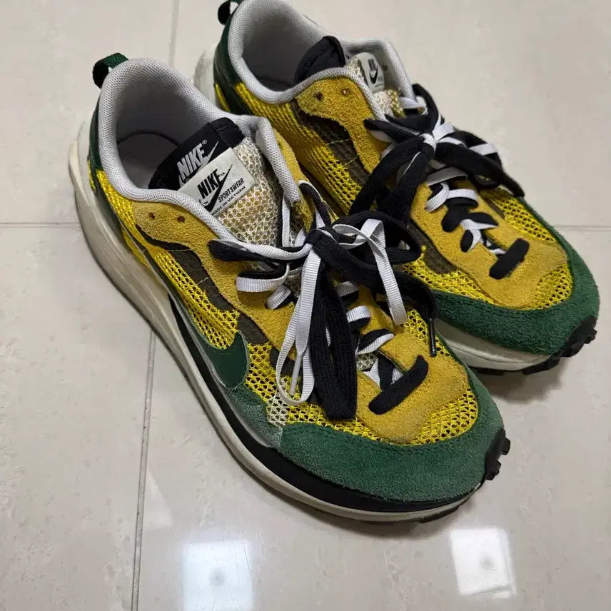 [BUNJANG] Nike x Sacai Vaporwaffle Green Gum 270mm / 나이키 사카이 노초 270