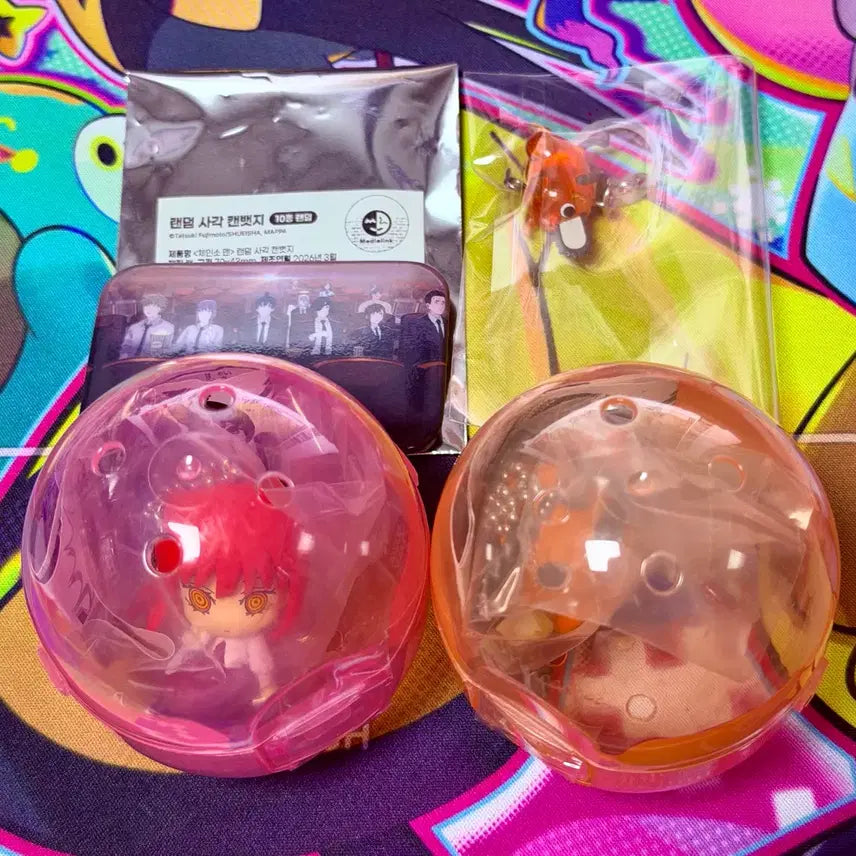 [BUNJANG] Chainsaw Man Pop-up Limited Edition Set (Makima, Pochita) / 체인소맨 팝업 캔뱃지+포치타메지루리+데포피그 (마키마,포치타) 세트 판매