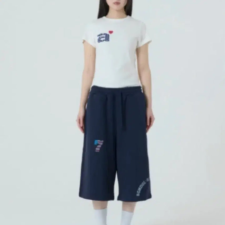 [BUNJANG] Aeae Dot Small Letter Tee White / aeae DOT SMALL LETTER TEE [WHITE]