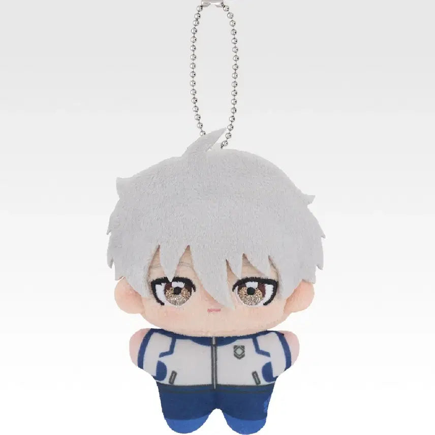 [BUNJANG] Blue Lock Ichiban Kuji D Prize Nagi Chibi Plush Keychain / 블루록 제일복권 d상 나기 치비누이 인형 키링 이치방쿠지
