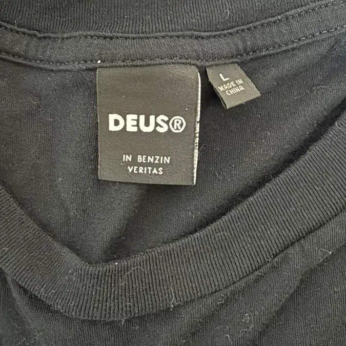 [BUNJANG] Deus Ex Machina Long Sleeve Black L / 데우스 마키나 롱슬리브 블랙 L