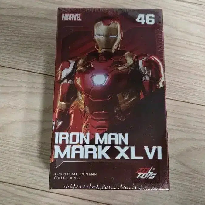 [BUNJANG] ZD Toys Marvel Iron Man Mark 46 4-Inch Figure (Sealed) / 미개봉 zd toys 마블 아이언맨 마크 46 피규어 4인치