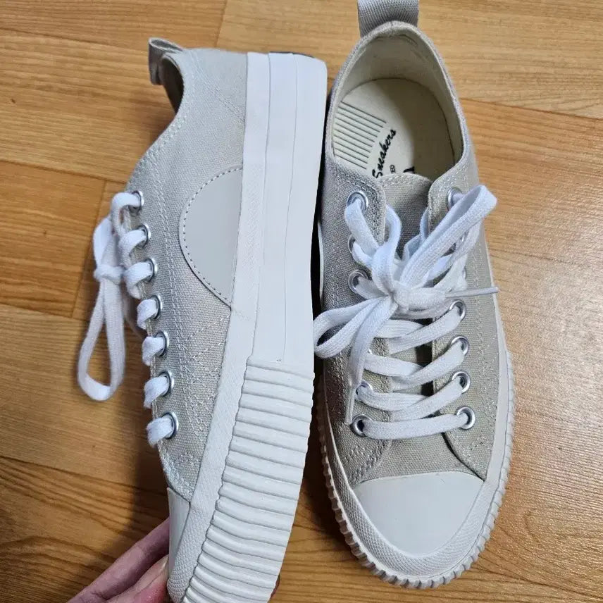 [BUNJANG] gram Sneakers Light Beige Canvas / gram 그램 스니커즈