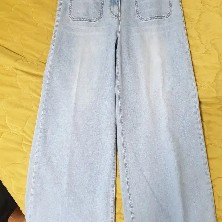 [BUNJANG] Atelier Vanessa Bruno Light Wash Denim Wide Pants / 아떼 연청 데님 와이드 38 팬츠