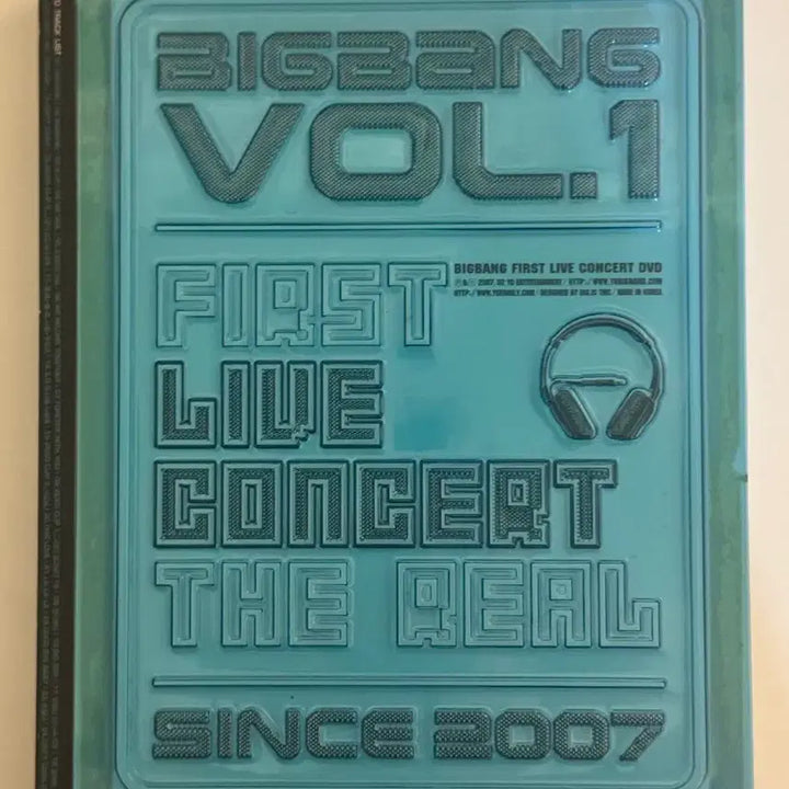 [BUNJANG] BIGBANG Live Concert Vol. 1 DVD / 빅뱅 라이브 콘서트 vol.1 dvd