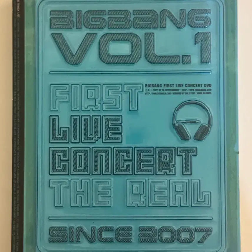 [BUNJANG] BIGBANG Live Concert Vol. 1 DVD / 빅뱅 라이브 콘서트 vol.1 dvd