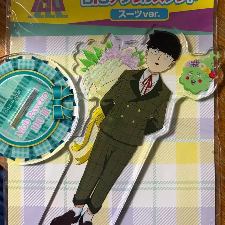 [BUNJANG] Mob Psycho 100 Mob Suit Acrylic Stand / 모브 싸이코 100 모브 아크릴 정장 스탠드