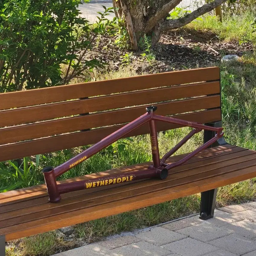 [BUNJANG] We The People Pathfinder 20.75 BMX Frame - Matte Burgundy / 위더피플 패스파인더 20.75 bmx 프레임