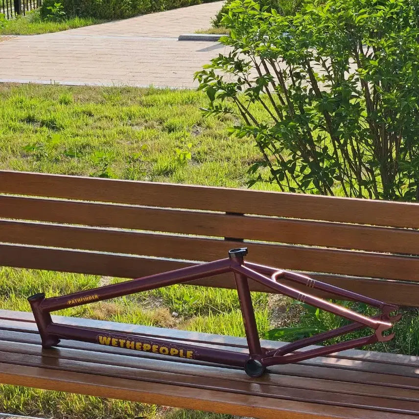 [BUNJANG] We The People Pathfinder 20.75 BMX Frame - Matte Burgundy / 위더피플 패스파인더 20.75 bmx 프레임