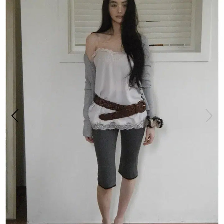 [BUNJANG] Seer Pale Kissed Slip Pale Grey / 씨어 Seer pale kissed slip_pale grey 슬립그레이