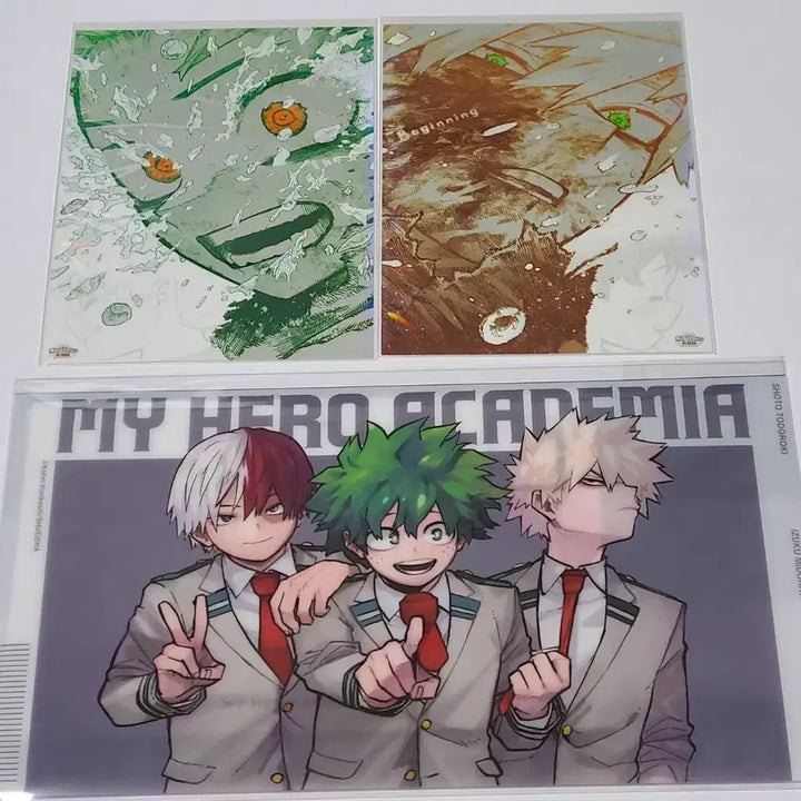 [BUNJANG] My Hero Academia Art Exhibition Clear Case Postcard Set - The Beginning / 나의히어로아카데미아 원화전 클리어케이스 엽서세트 더비기닝