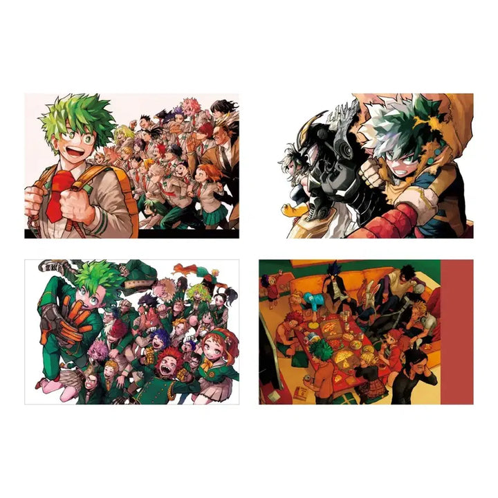 [BUNJANG] My Hero Academia Art Exhibition Clear Case Postcard Set - The Beginning / 나의히어로아카데미아 원화전 클리어케이스 엽서세트 더비기닝