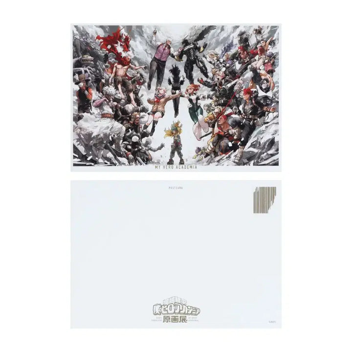 [BUNJANG] My Hero Academia Art Exhibition Limited Key Visual Postcard Set / 나의히어로아카데미아 원화전 한정공식 키비주얼 엽서 2매세트 굿즈