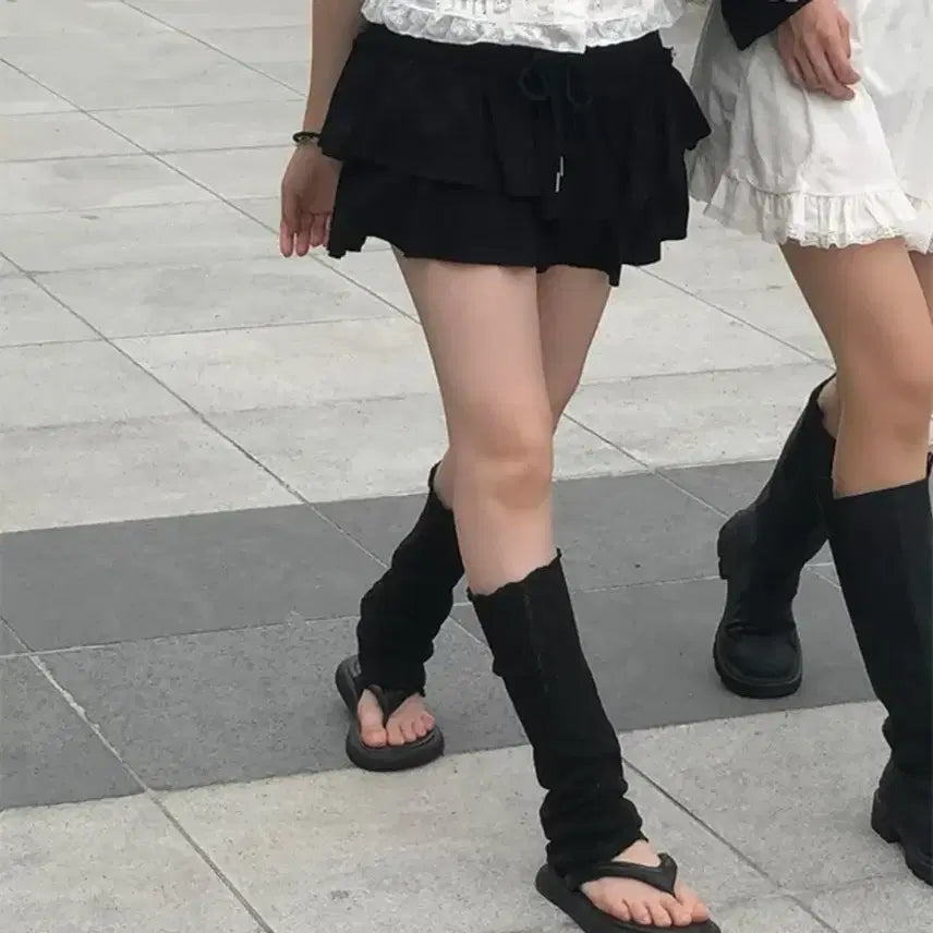 [BUNJANG] Anymore Aju Kang Kang Skirt Pants / (새상품) 애니원모어 아쥬 캉캉 치마바지