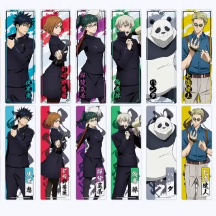 [BUNJANG] Jujutsu Kaisen Clear Bookmark Collection Gojo Satoru / 주술회전 클리어 북마크 컬렉션 고죠 사토루