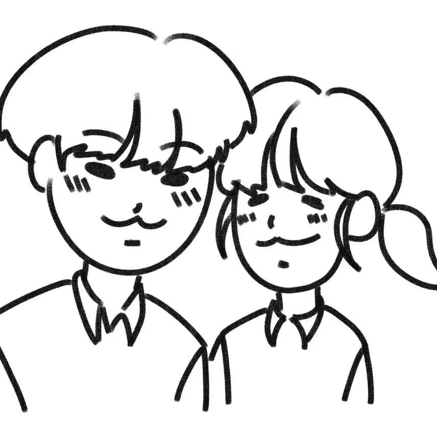[BUNJANG] Custom Profile Picture &amp; Couple Illustration Service / 카톡프필/커플사진/캐릭터 간단히 그려드려요!