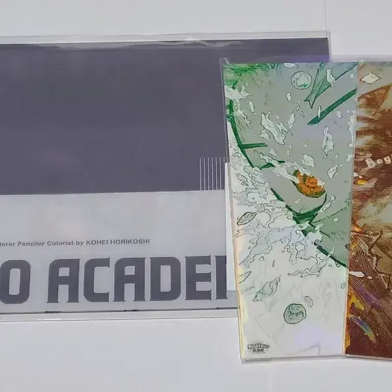 [SOLD OUT] 나의히어로아카데미아 원화전 클리어케이스 더비기닝 굿즈